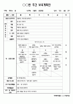 [보육프로그램계획안]-연간계획안/월간계획안/주간보육계획안/일일보육계획안 4페이지