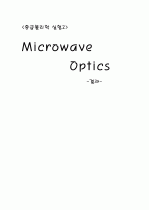 Microwave Optics-결과보고서 1페이지