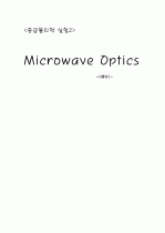 Microwave Optics-예비보고서 1페이지