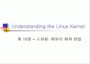Understanding the Linux Kernel (제 16장 – 스와핑: 메모리 해제 방법) 1페이지