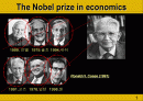 경제학사-노벨상 수상자를 중심으로 한 경제학의 시대흐름 및 핵심 분석 1페이지