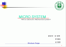 MEMS(Micro Electronic Mechanical System) 1페이지