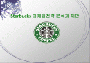 Starbucks 마케팅전략 분석과 제안 1페이지