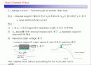 Short Channel and Narrow Channel Effect 70페이지