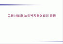 [노인복지정책] 고령사회와 노인복지관련법의 전망 1페이지