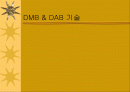 DMB & DAB 기술 1페이지