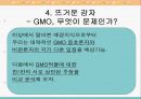 GMO(유전자변형식물)에 대한 고찰 발표 PPT 8페이지