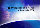 한국-호주 FTA 체결 전망 1페이지