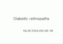 당뇨병성 망막증 (diabetic retinopathy) 1페이지