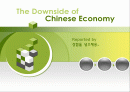 중국경제성장의 현황과 경제성장에 따른 문제점 및 개선방안 제언 1페이지