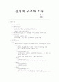 신경계 구조와 기능 1페이지