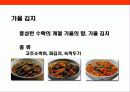 김치에 대한 이해 - 김치의 유래, 성분, 재료의 특징, 계절별 김치, 지역별 김치 13페이지