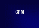 CRM (파워포인트) 1페이지