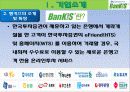 마케팅 수업시간에 한국투자증권의 뱅키스(BanKIS)를 주제로 1시간동안 발표한 자료. 마케팅의 SWOT,STP,7P분석 및 변화,전망,전략이 제시되어있으며 2008년10월24일판 4페이지