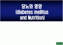 [식품영양학+의학+식품공학]당뇨와 영양 1페이지