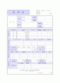 이력서 표준양식 25개 20페이지