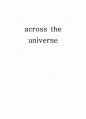 across the universe(무용작품감상문) 1페이지