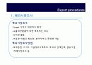 수출절차 PPT발표자료 3페이지