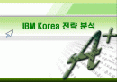IBM Korea의 마케팅과 전략 분석 1페이지