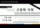 고령화사회의 파급효과 및 대응방안 3페이지