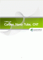 Carbon Nano Tube(탄소나노뉴브) (CNT)의 구조 및 물성, 응용기술, 응용제품 1페이지