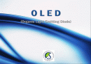 OLED의 개요, 핵심기술, 기술개발 동향, 개선점 및 관련특허분석, 시장분석 발표 자료 1페이지