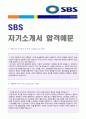 (SBS 자기소개서샘플 + 합격스펙/연봉정보) SBS 자기소개서 (PD/연출) 실전우수예문 + 연봉/스펙정보 [SBS자소서 SBS자기소개서 SBS채용정보/SBS합격자소서 지원동기 첨삭항목]  1페이지