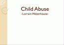 아동학대(Child Abuse) 영문-한글 번역 파워포인트 PPT자료 보고서 1페이지