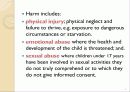 아동학대(Child Abuse) 영문-한글 번역 파워포인트 PPT자료 보고서 6페이지