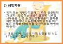 노인복지서비스정책, 소득보충제도, 의료지원제도, 재가복지사업, 시설보호사업, 경로우대제도, 노인복지서비스전달체계 파워포인트 PPT 40페이지