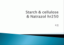 Starch & cellulose & natrosol hr250 1페이지