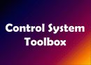 MATLAB(TOOLBOX)Control System Toolbox,Virtual Reality Toolbox 4페이지