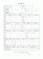 이력서양식 이력서서식 이력서이력서표준양식+조선업계자기소개서 8페이지