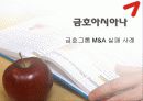 금호그룹 M&A 실패 사례ppt, 경영실패 사례 A+레포트 8페이지