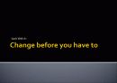 Jack Welch- Change before you have to 1페이지