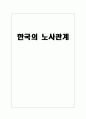 한국의 노사관계 1페이지