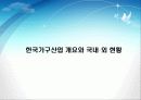 한국가구산업 개요와 국내·외 현황 1페이지