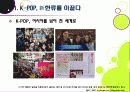 [K-POP]아시아를 넘어 전 세계를 강타한 한국 아이돌 그룹과 K-pop - 케이팝(Kpop) 열풍의 현장과 주요 성공요인, 발전과제 등 5페이지