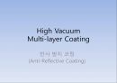 High Vacuum Multi-layer Coating 반사 방지 코팅 (Anti-Reflective Coating) 1페이지