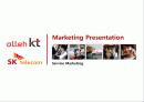 [Marketing Presentation Service Marketing] SKT & KT 1페이지