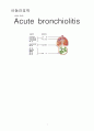 급성 세기관지염 (acute bronchiolitis) 케이스 스터디 1페이지