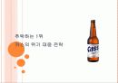 브랜드 커뮤니케이션 캠페인 브랜드 약자의 전략 - 맥주시장 분석, 카스와 하이트의 경쟁 14페이지