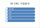SK C&C 기업분석 2페이지