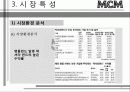 MCM,성공사례,마케팅전략,마케팅,브랜드,브랜드마케팅,기업,서비스마케팅,글로벌,경영,시장,사례,swot,stp,4p 8페이지