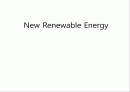 네덜란드 신 재생 에너지 - New Renewable Energy 프로젝트 1페이지