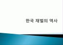 한국 재벌 역사, 특징, 유래, 변화, 특징, 현황, 사례,  관리, 역할, 문제점, 시사점, 나의견해, 총체적 조사분석 6페이지