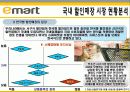 [이마트 마케팅전략]서론/국내할인매장 시장분석/자사분석/환경분석/이마트 세대별 상황과 변화과정/4p/STP/SWOT분석 7페이지