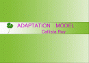 [간호이론] ADAPTATION MODEL 로이 이론 - 초점자극, 관련자극, 로이 이론 잔여자극 1페이지