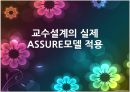 교수설계의 실제 ASSURE모델 적용.ppt 1페이지