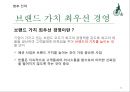 빈폴(Beanpole) (기업소개, 환경분석, 산업환경, SWOT분석, 전략 , 향후 전략, 브랜드 가치).PPT자료 25페이지